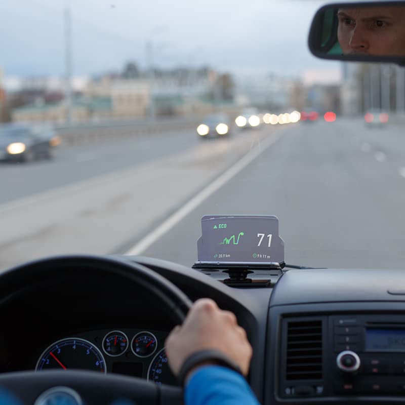 DriveSafe Navigator - Advanced Head-Up Display (HUD)