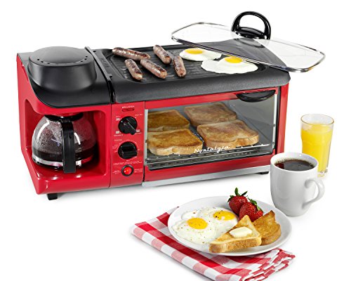 Morning Master 3-in-1 Breakfast Hub - Red Edition