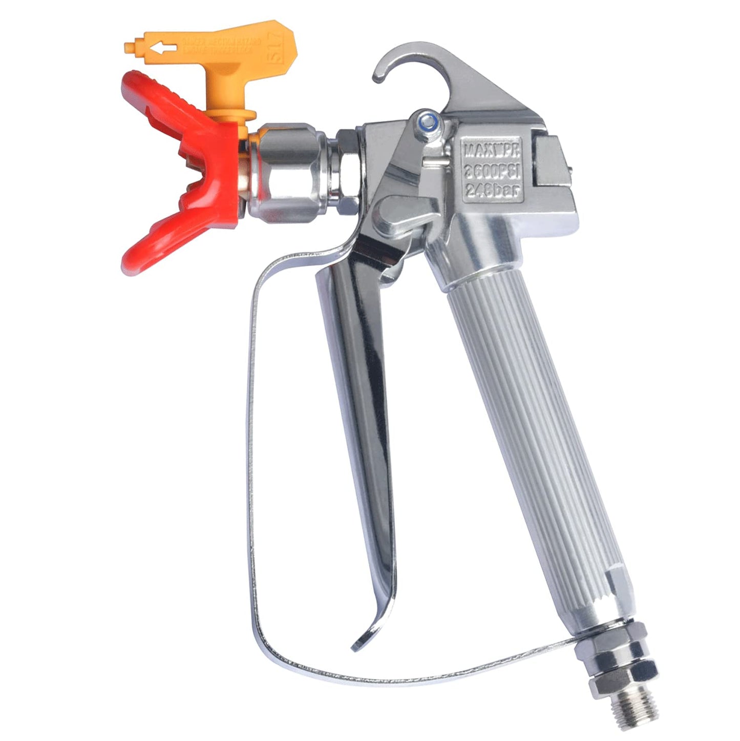 Airless Paint Spray Gun High Pressure 3600PSI with 517 Nozzle Tip