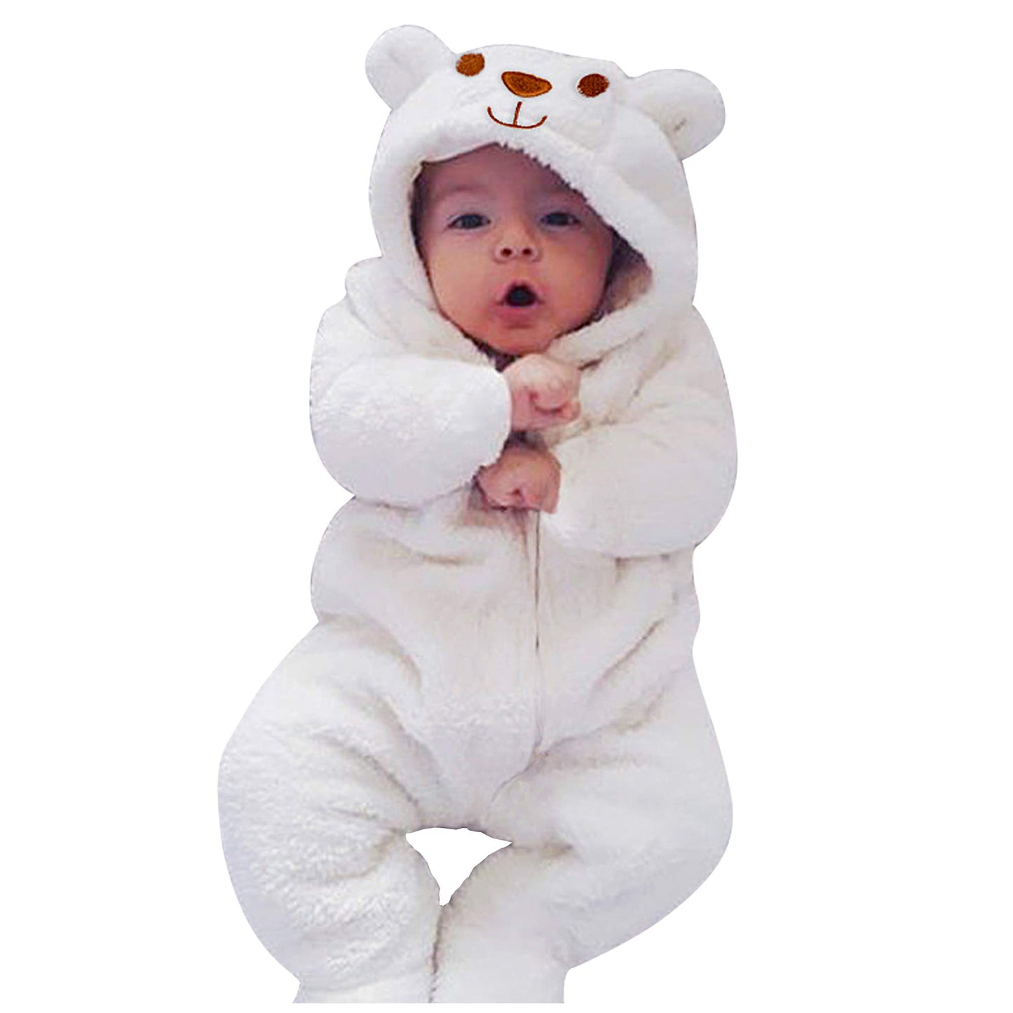 CuddleCub Fleece Romper