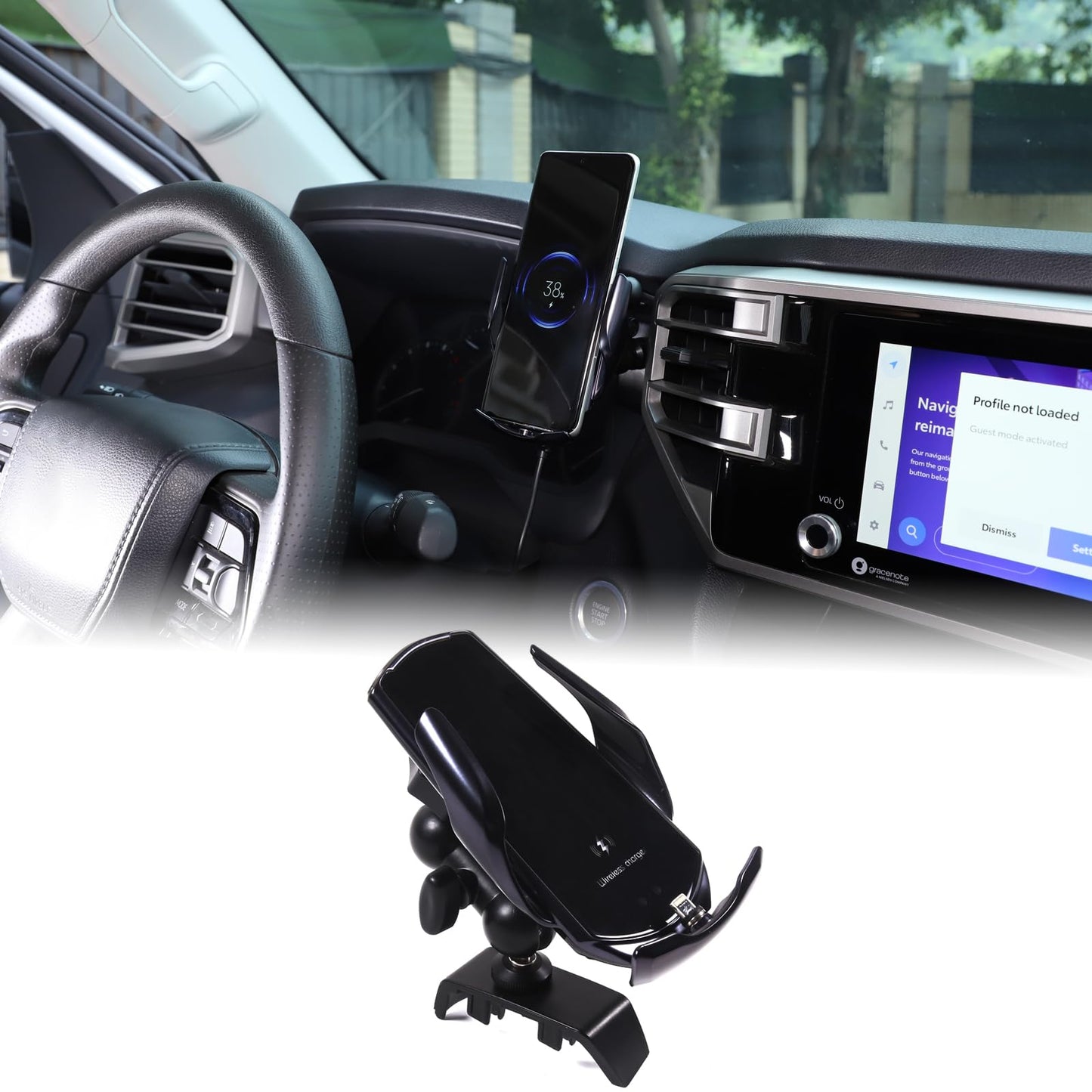 TundraTech DashMate - Car Dashboard Phone Holder