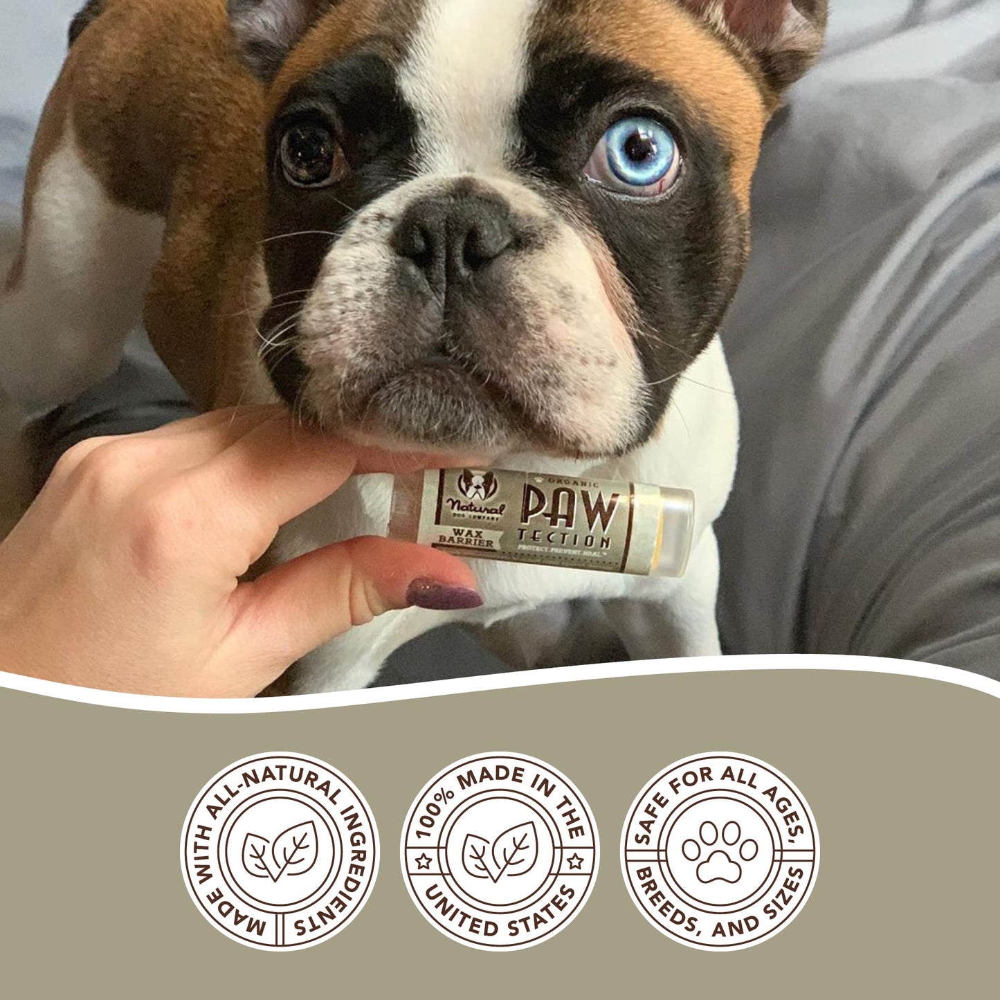 PawTection - Protects Paws from Hot Surfaces, Sand, Salt, Snow, Organic.