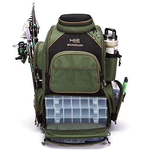 Tackle Smarter with the BASSDASH Fishing Tackle Backpack