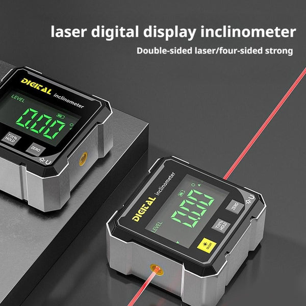 Digital Angle Finder with Electronic Laser. A Precision at Every Angle 📐✨