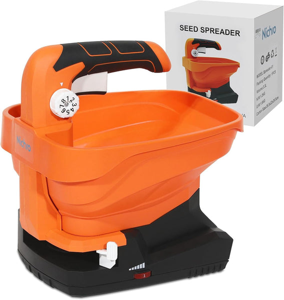Tired of Uneven Spreading? Upgrade to Precision with This Handheld Seed Spreader!