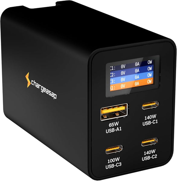 ZEUS 280W USB-C GaN Charger – The Ultimate Fast Charging Powerhouse!
