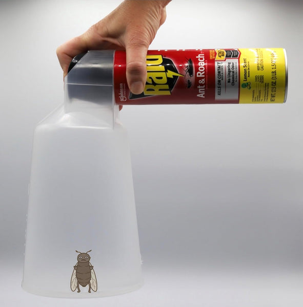 Spray Smarter, Not Messier! Meet the Trap’d Insect Spray Cone