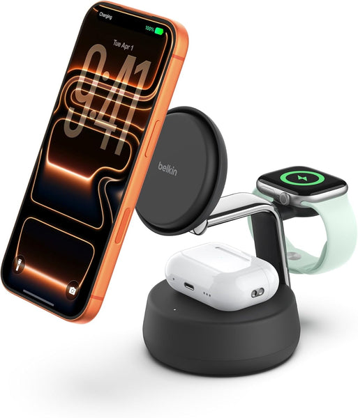 Belkin 3-in-1 MagSafe Charger Qi2.2 25W Review (2026) 🔋✨