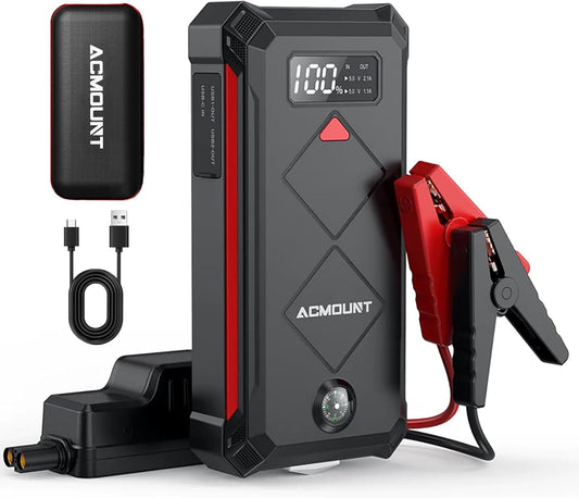 Acmount P100 Car Jump Starter Review (2026) 🚘⚡