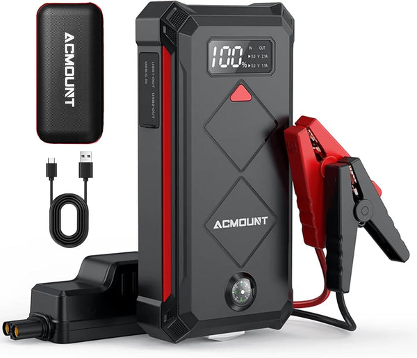 Acmount P100 Car Jump Starter Review (2026) 🚘⚡