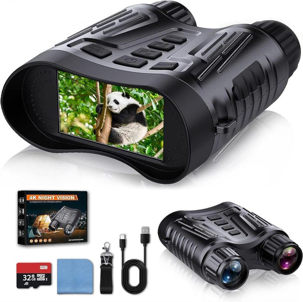 See the Night Like Never Before with 4K Digital Night Vision Goggles!