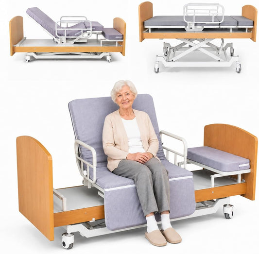 Rotating Electric Hospital Bed Review: Is This 90° Sit-to-Stand Bed Worth It? ✨
