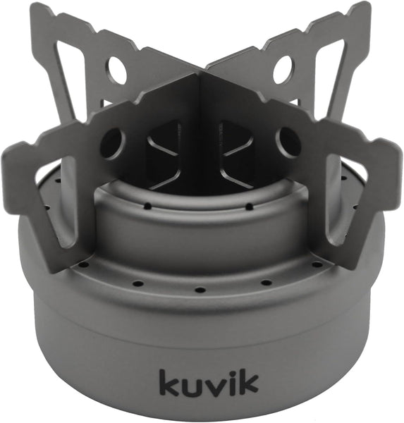 Kuvik Titanium Alcohol Stove – Ultralight, Reliable, Adventure-Ready! ⛺🔥