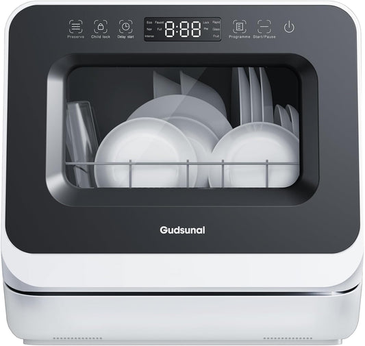 No Hookups, No Hassle – Just Sparkling Clean Dishes!