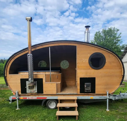 Luxury Portable Sauna Trailer Review: A Serious Wellness Investment for Construction & Remote Operations ✨🧖‍♂️