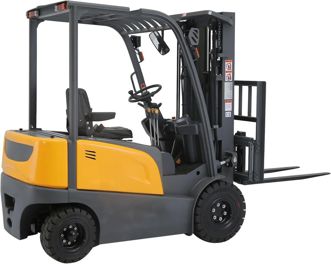 APOLLOLIFT 5500LBS Electric Forklift Review (197” Lift Height): Is This the Right Investment for Serious Construction & Warehouse Operations? 🚜👷‍♂️