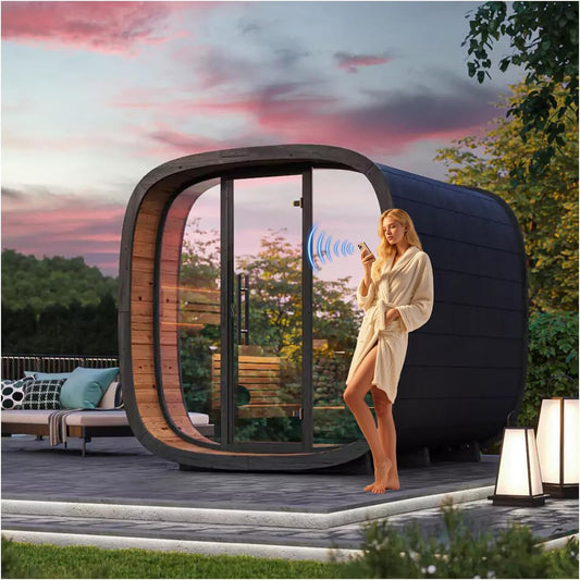 Custom Round Cube Outdoor Sauna Review: Luxury 10–12 Person Wellness Investment 🧖‍♂️✨