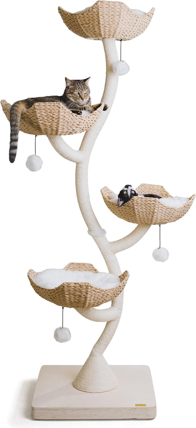 The Sanctuary Cat Tree: The Ultimate Luxury for Your Feline Friend