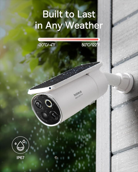Forever Power, Total Protection – Baseus Solar Security Camera S1 Pro ☀️📹
