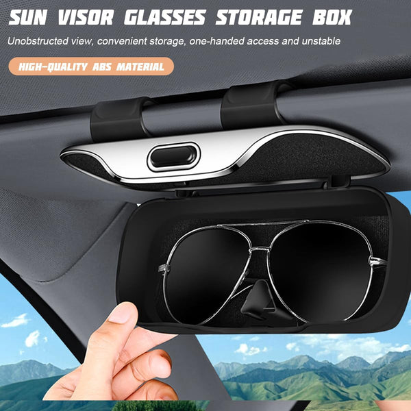 Never Lose Your Shades Again – Zipelo Car Sunglasses Holder