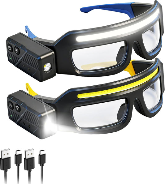 2Pack Rechargeable Headlight Glasses Review (2026) ✨