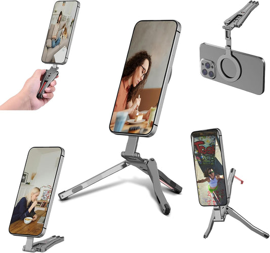 Snap Anywhere with the Magnetic Pocket Phone Tripod! 📸