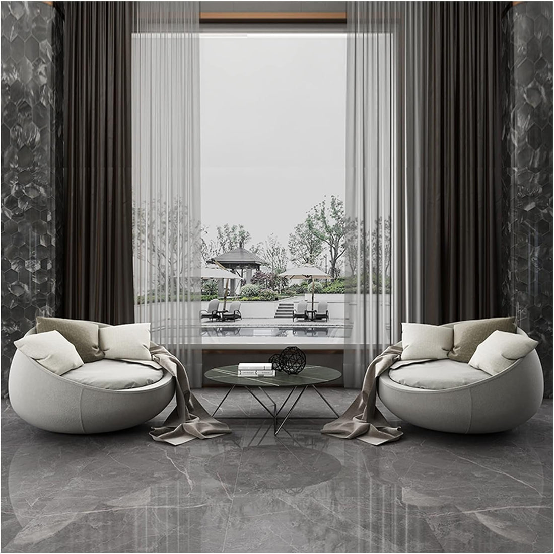 Sink Into Style & Comfort with the PTTRNS Egg Chair! 🪑✨