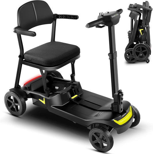 SCOOTNGO Mobility Scooter Review: Is This Foldable 4-Wheel Scooter Worth It? 🛵