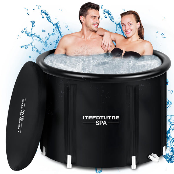 Upgrade XL 129 Gal Ice Bath Tub – Ultimate Cold Plunge Recovery