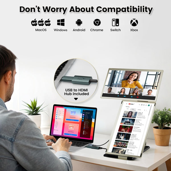 Transform Your Workstation into a Triple-Screen Powerhouse ⚡💻