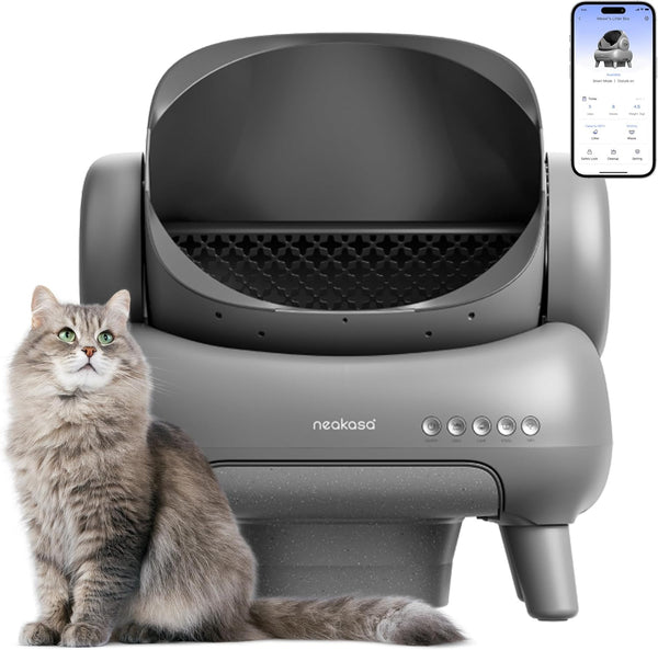 Never Scoop Again! Meet the Neakasa M1 Self-Cleaning Litter Box