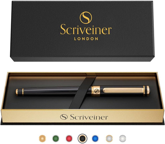 Scriveiner Black Lacquer Rollerball Pen Review (2026): Luxury Feel Without the Designer Price 🖋️✨