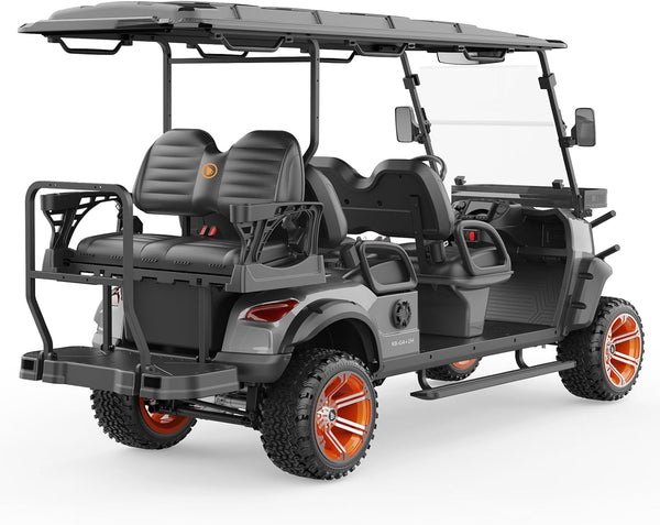 6-Seater Electric Shuttle Golf Cart Review (2026): 48V 5KW Premium Commercial Electric Vehicle ⛳