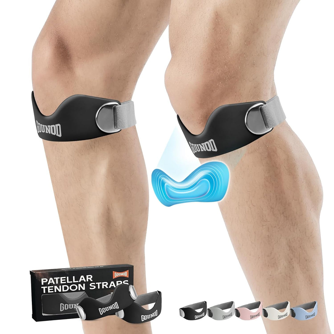 Conquer Every Step with GOUNOD Knee Support! 🏃♂️