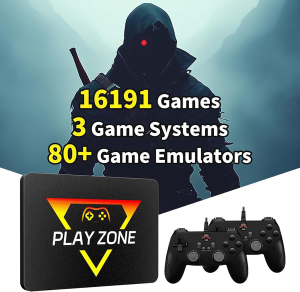 The Ultimate Retro Gaming Vault – 16,191 Games in One!