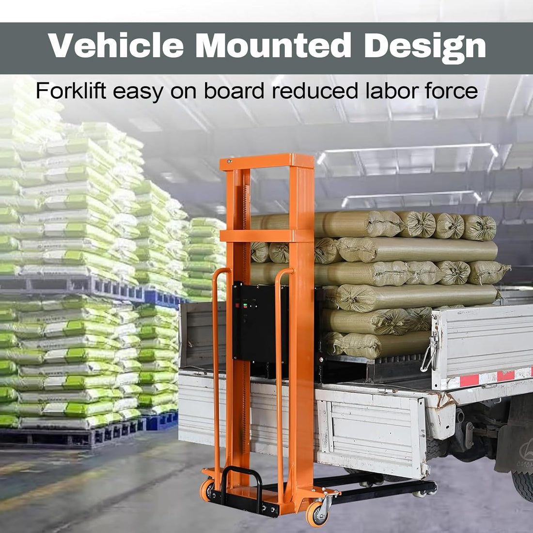 Electric Pallet Stacker 1300lb Review: Is This 63” Lift Truck-Boarding Forklift Worth It for Warehouse & Construction Operations? 🚚🚦