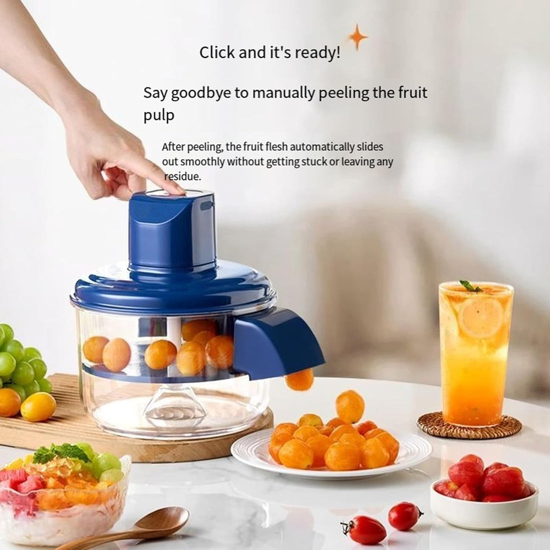 Electric Grape Peeling Machine – Fast, Easy, and Hassle-Free! 🍅🧄