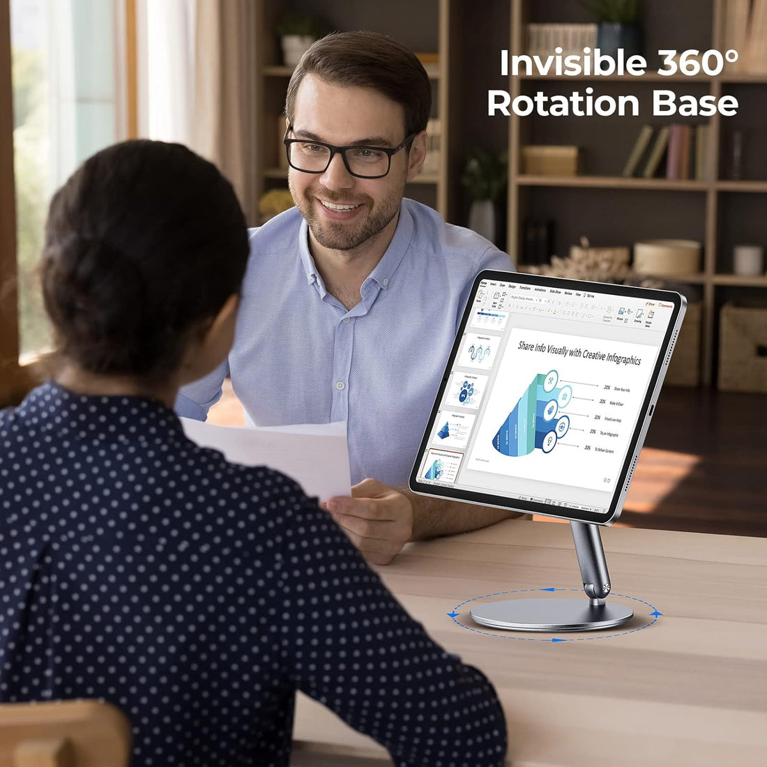 Magnetic iPad Stand – Infinity Pro 360°