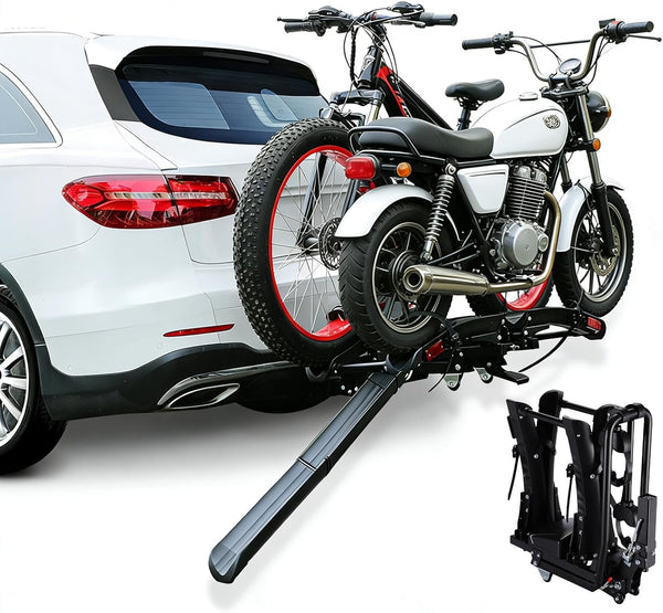 Ebike Rack with Ramp for 2