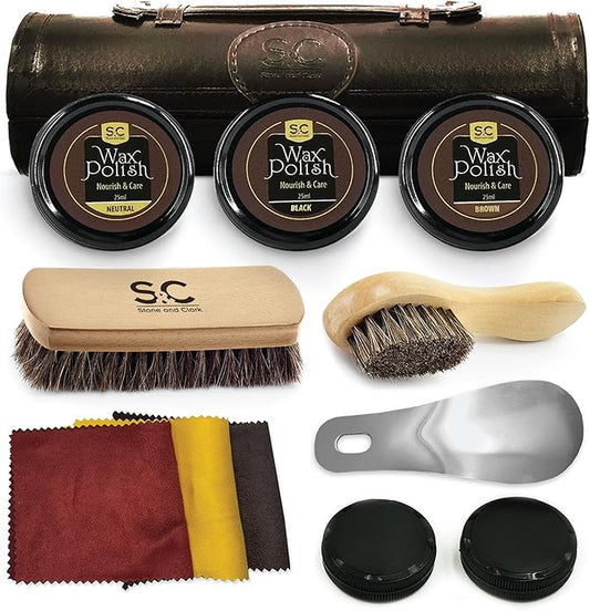 Stone and Clark Shoe Polish Kit Review (2026): Is This Leather Care Set Worth It? ✨👞