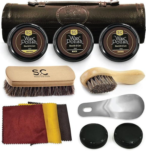 Stone and Clark Shoe Polish Kit Review (2026): Is This Leather Care Set Worth It? ✨👞