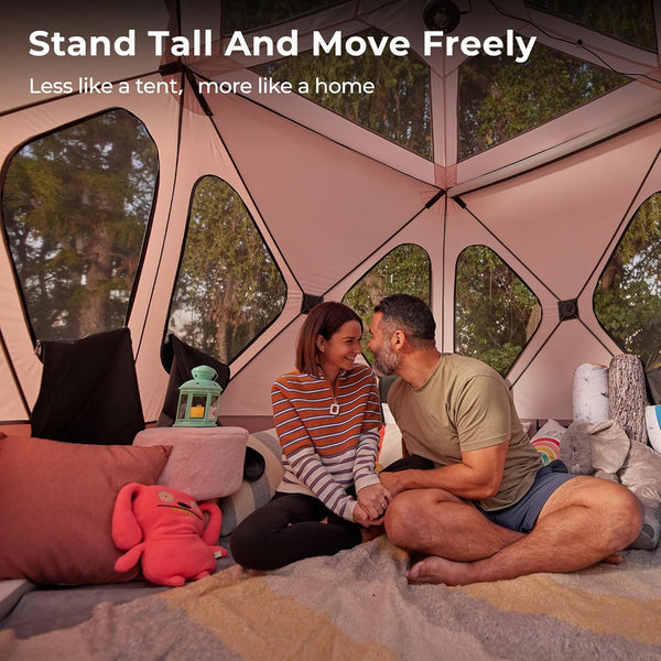 ACACIA Pop-Up Camping Tent – Comfort Meets Adventure! 🌲⛺✨