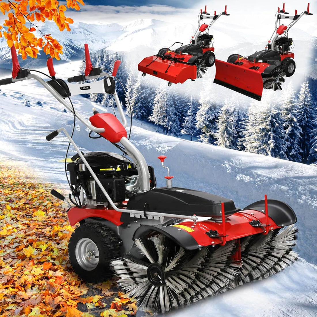 BRAST Petrol Sweeper XXL Premium Review (2026) 🍁🍂🍃