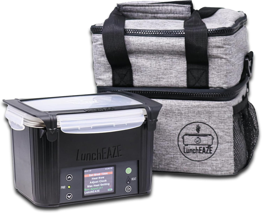 Hot Meals Anywhere with LunchEAZE – The Smart Self-Heating Lunch Box!🔥