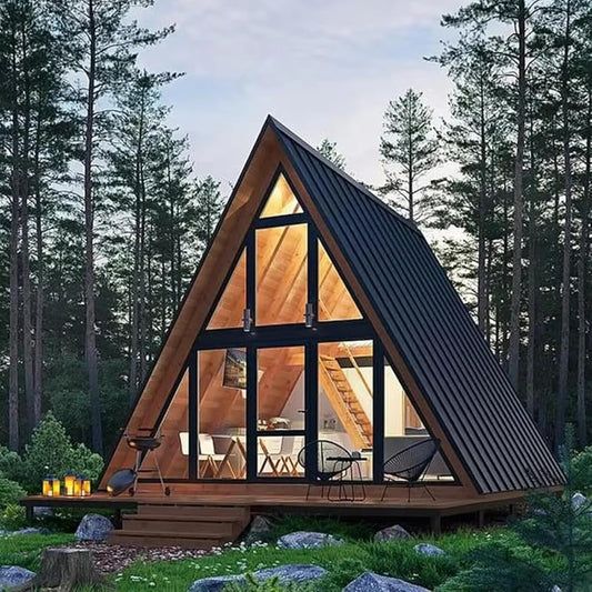 Triangle A-Frame Prefab Modular Cabin Kit Review: Is This Steel Expandable Structure Worth It for Resorts & Commercial Projects? 🏡✨