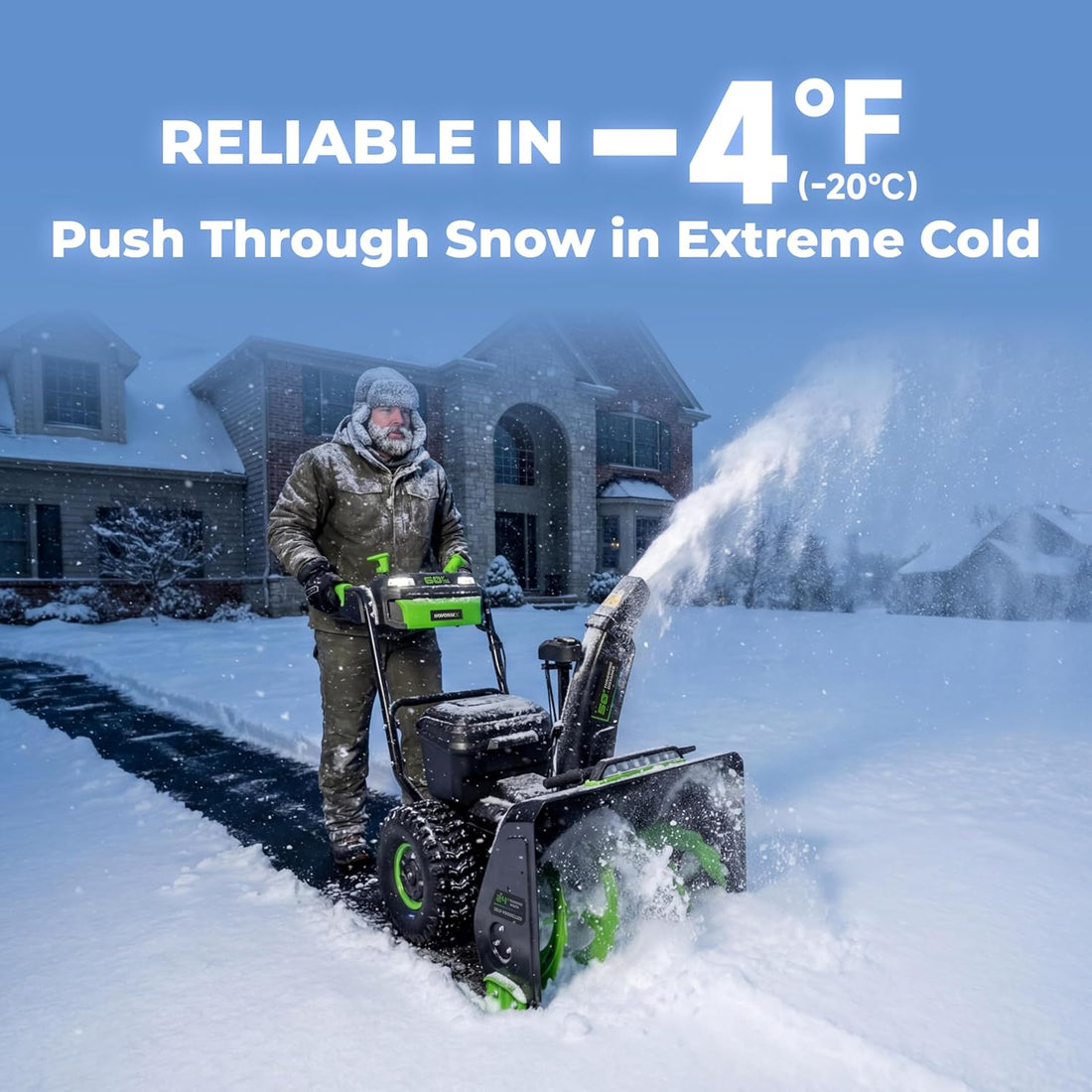 60V 24-Inch Cordless Snow Blower Review (2026): Gas Power Without the Hassle? 🌨️✨