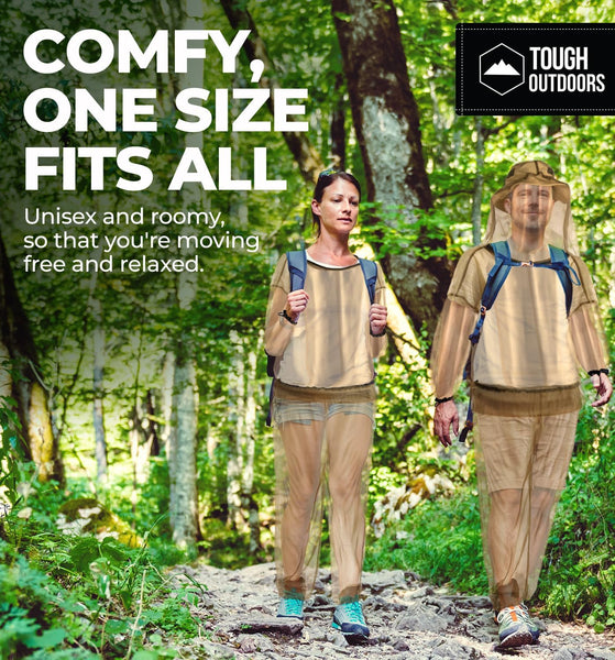 Bite Back with the Tough Outdoors Mosquito Suit – Your Ultimate Shield Against Bugs! 🦟🛡️🌿
