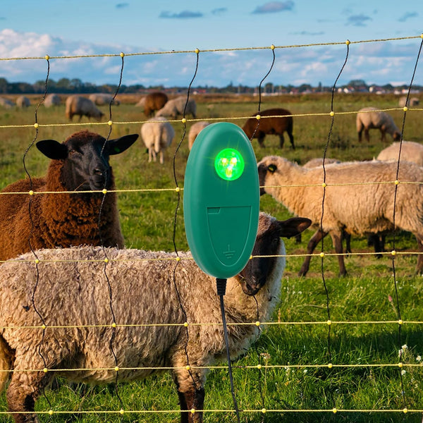 Keep Your Fence Secure with 5-Pack Electric Fence Pulse Flash LED Testers! ⚡🐑