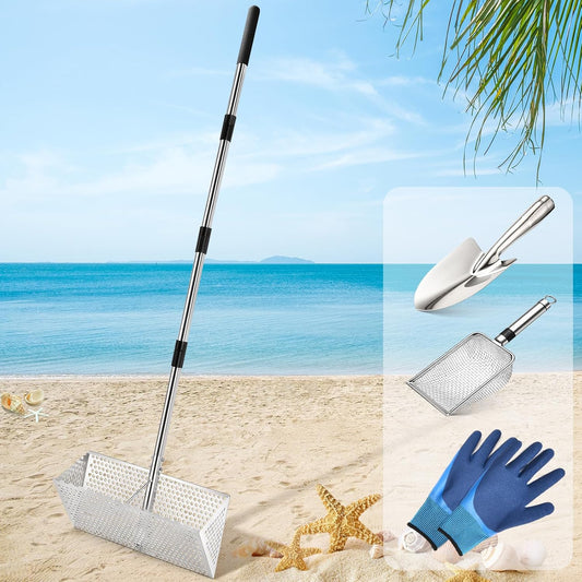 Hunt for Treasure with the Ultimate Sand Flea Rake!