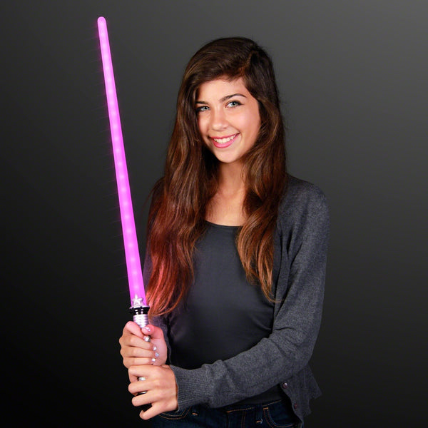 Unleash Your Inner Warrior: Lightsaber—featuring a sleek alloy handle, 15 RGB colors⚔️✨